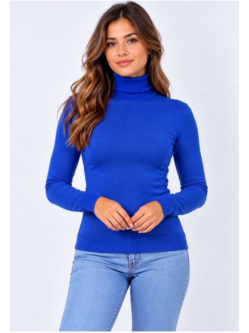 Maglia a collo alto kebello Giallo - Kiabi