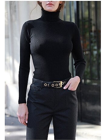 Maglia a collo alto Kebello