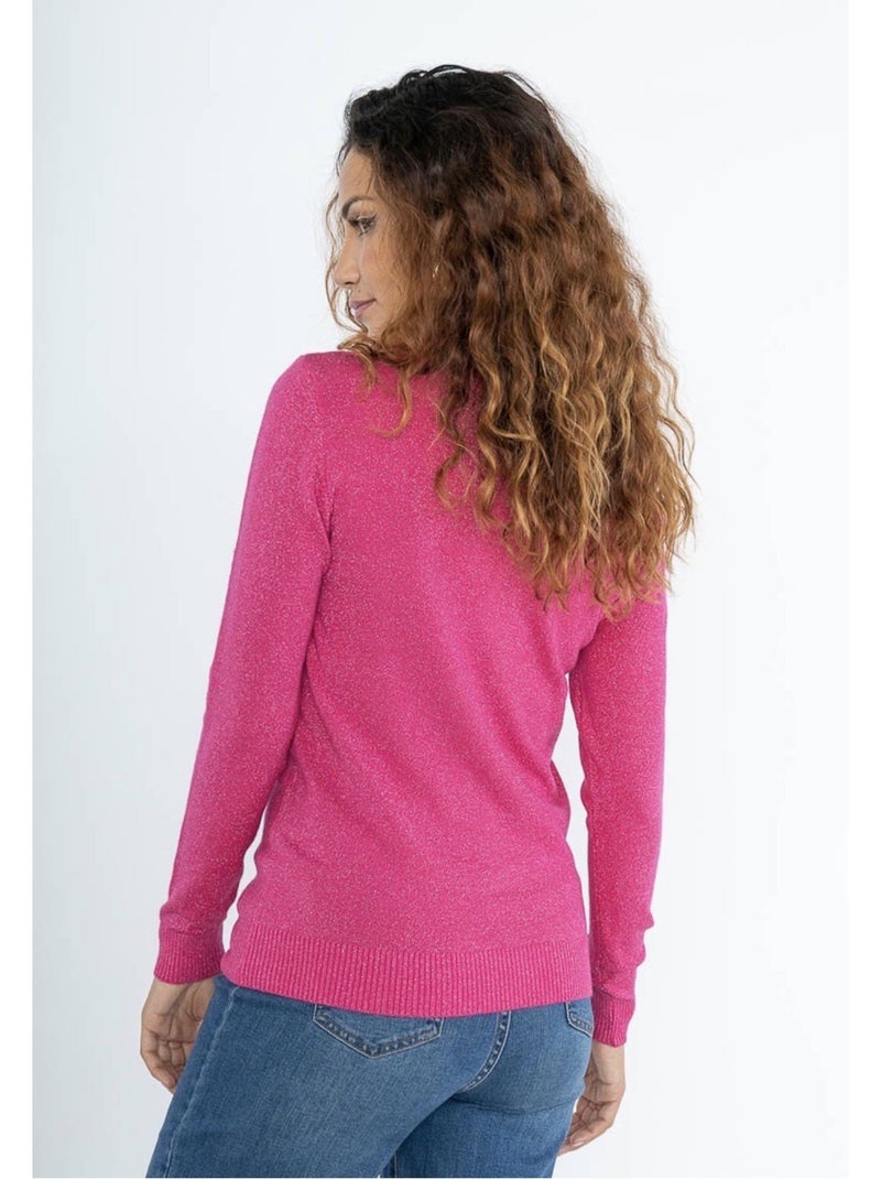 Maglia a collo alto Kebello Rosa fucsia - Kiabi