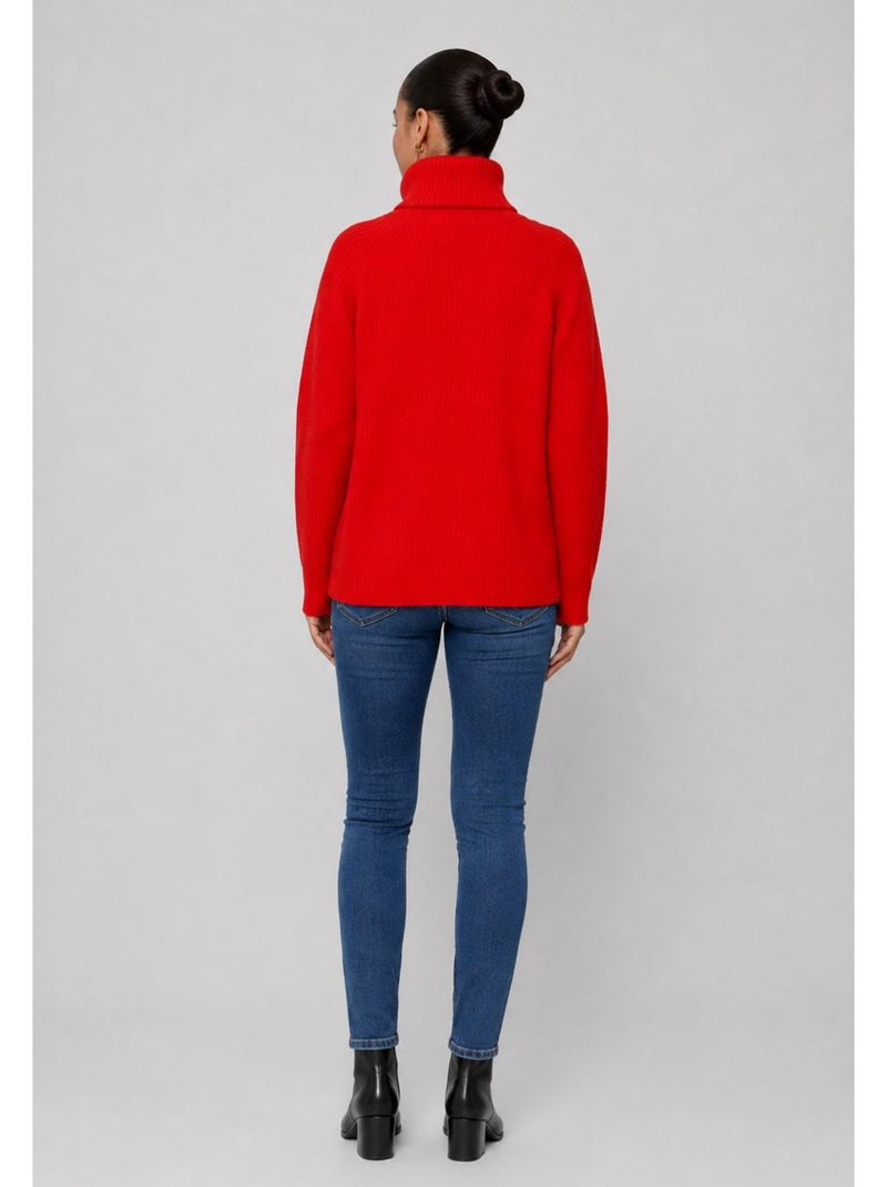 Maglia a collo alto kebello Rosso - Kiabi