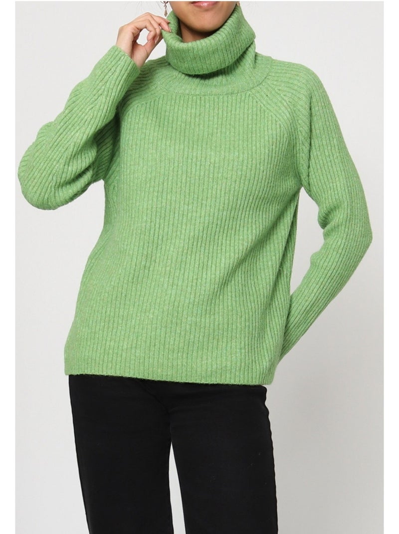 Maglia a collo alto kebello Verde - Kiabi