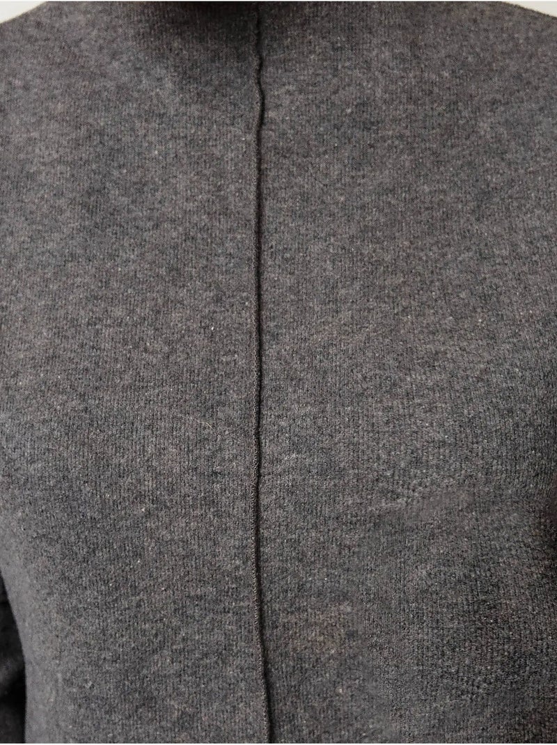 Maglia a collo alto mezza manica hiccup Grigio - Kiabi