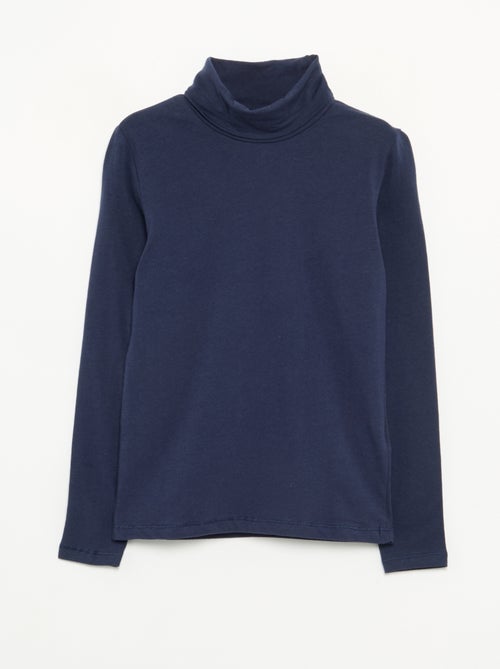 Maglia a collo alto tinta unita - Kiabi