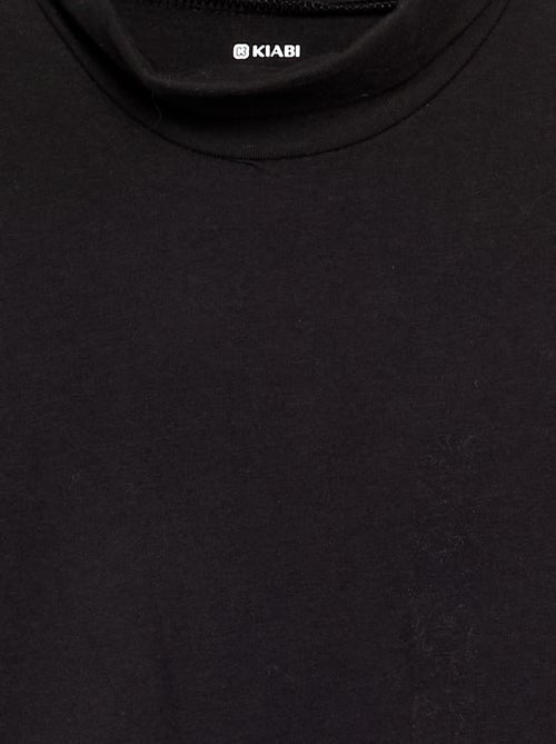 Maglia a collo alto tinta unita - Kiabi