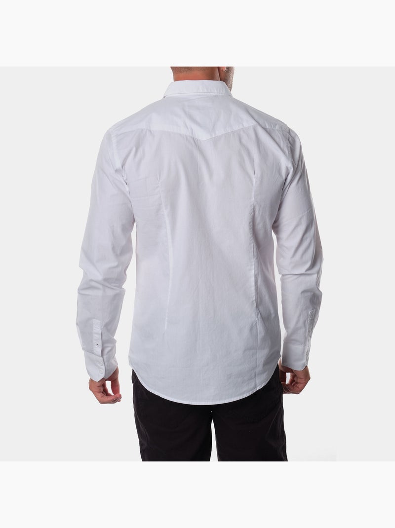 Maglia a maniche lunghe Bianco - Kiabi