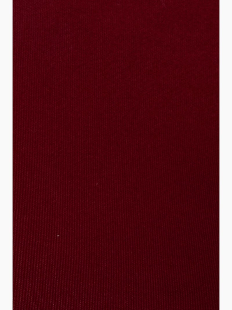 Maglia a maniche lunghe con scollo a barca slim fit hiccup Rosso - Kiabi