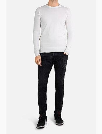 Maglia a maniche lunghe con scollo rotondo Kebello