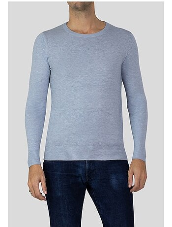 Maglia a maniche lunghe con scollo rotondo Kebello