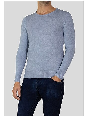 Maglia a maniche lunghe con scollo rotondo Kebello