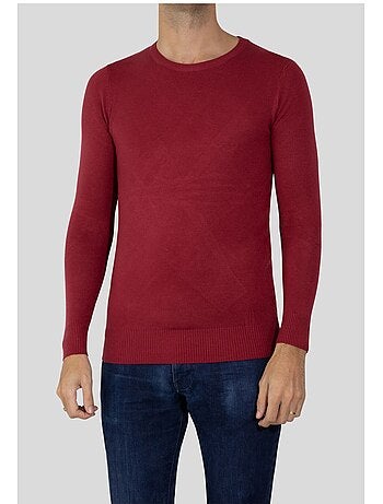 Maglia a maniche lunghe con scollo rotondo Kebello