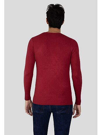 Maglia a maniche lunghe con scollo rotondo Kebello