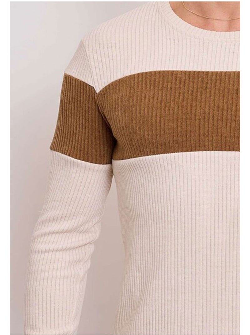 Maglia a maniche lunghe Kebello Beige - Kiabi
