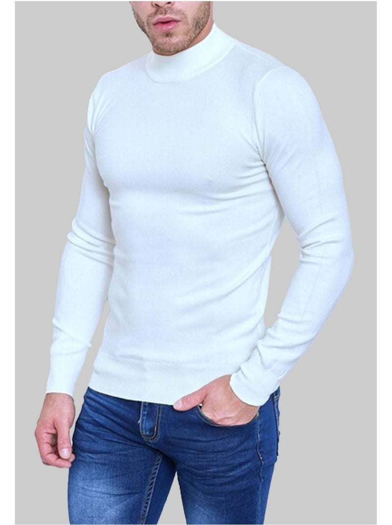 Maglia a maniche lunghe Kebello Bianco - Kiabi