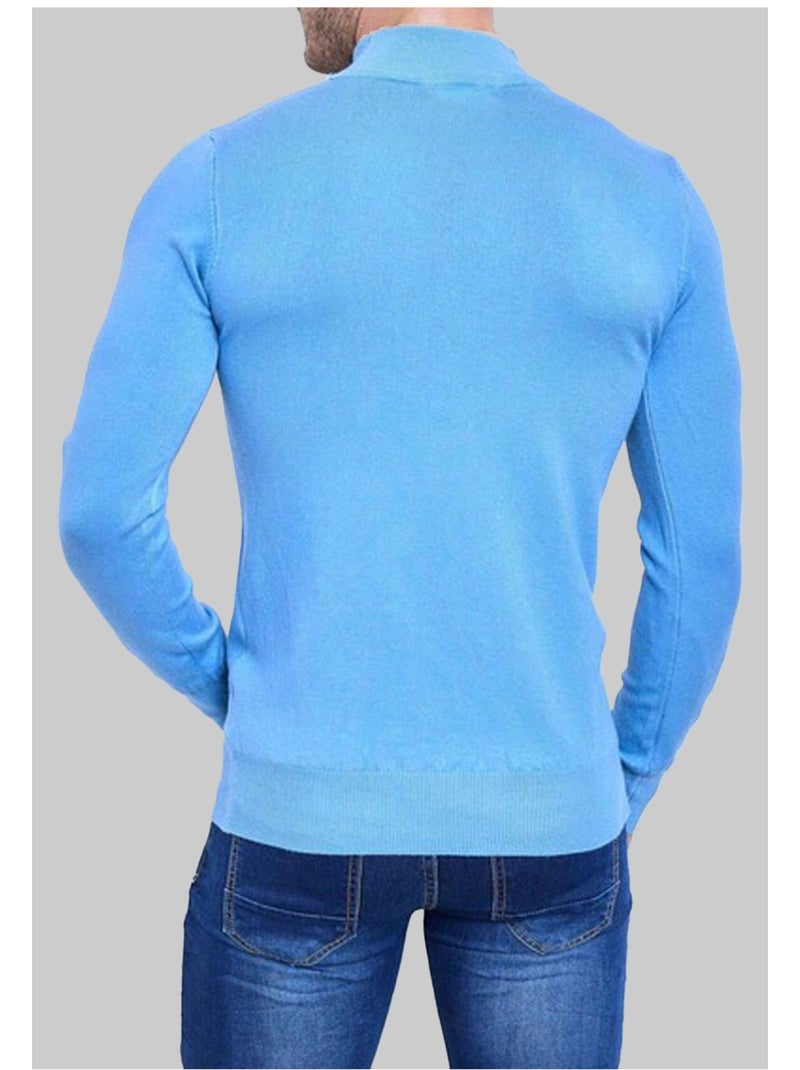 Maglia a maniche lunghe Kebello Blu cielo - Kiabi