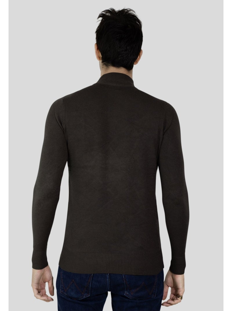 Maglia a maniche lunghe Kebello Marrone - Kiabi