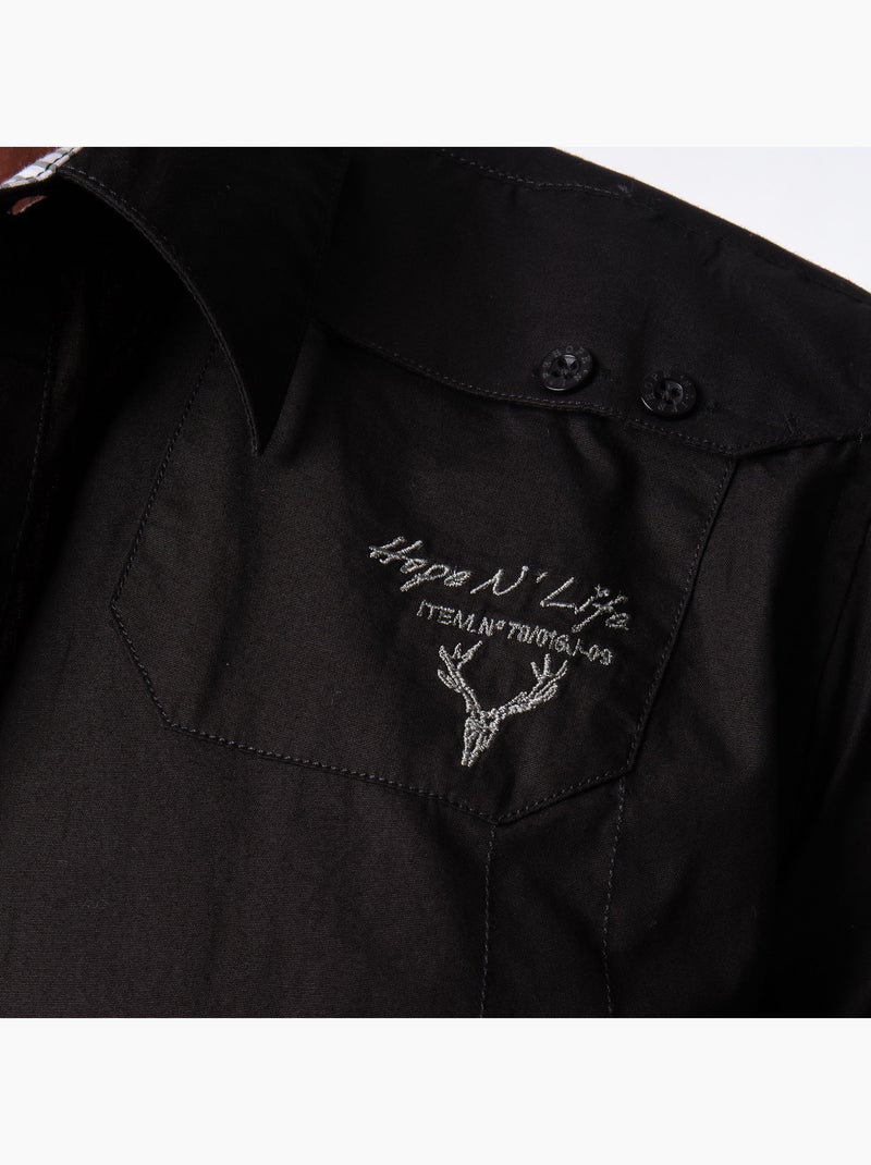 Maglia a maniche lunghe Nero - Kiabi