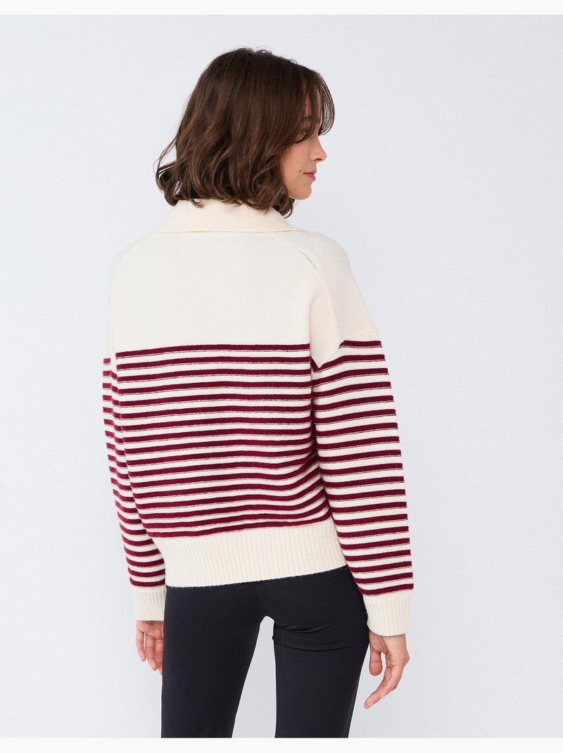 Maglia a righe, mo fashion Marrone - Kiabi