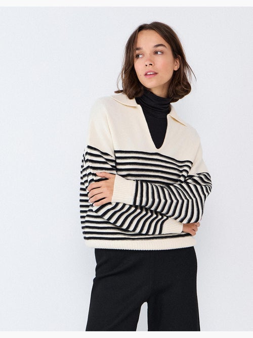 Maglia a righe, mo fashion - Kiabi Maglia a righe, mo fashion - Kiabi