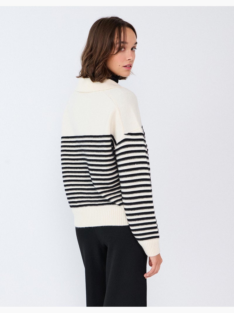 Maglia a righe, mo fashion Nero - Kiabi