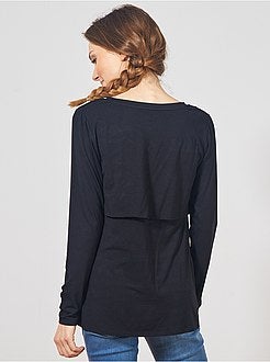 Maglia allattamento effetto '2 in 1' - Kiabi