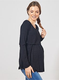Maglia allattamento effetto '2 in 1' - Kiabi