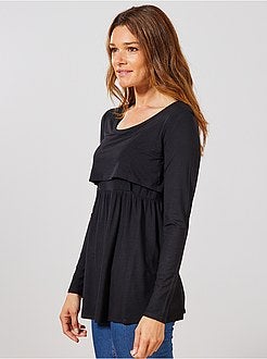 Maglia allattamento effetto '2 in 1' - Kiabi