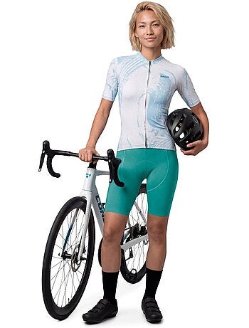 Maglia biodegradabile da donna ciclismo donna bio-w nrc