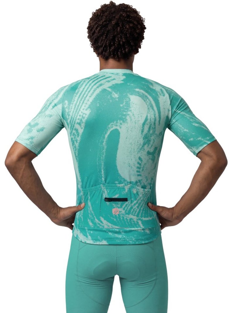 Maglia biodegradabile da uomo ciclismo uomo bio nrc Verde - Kiabi