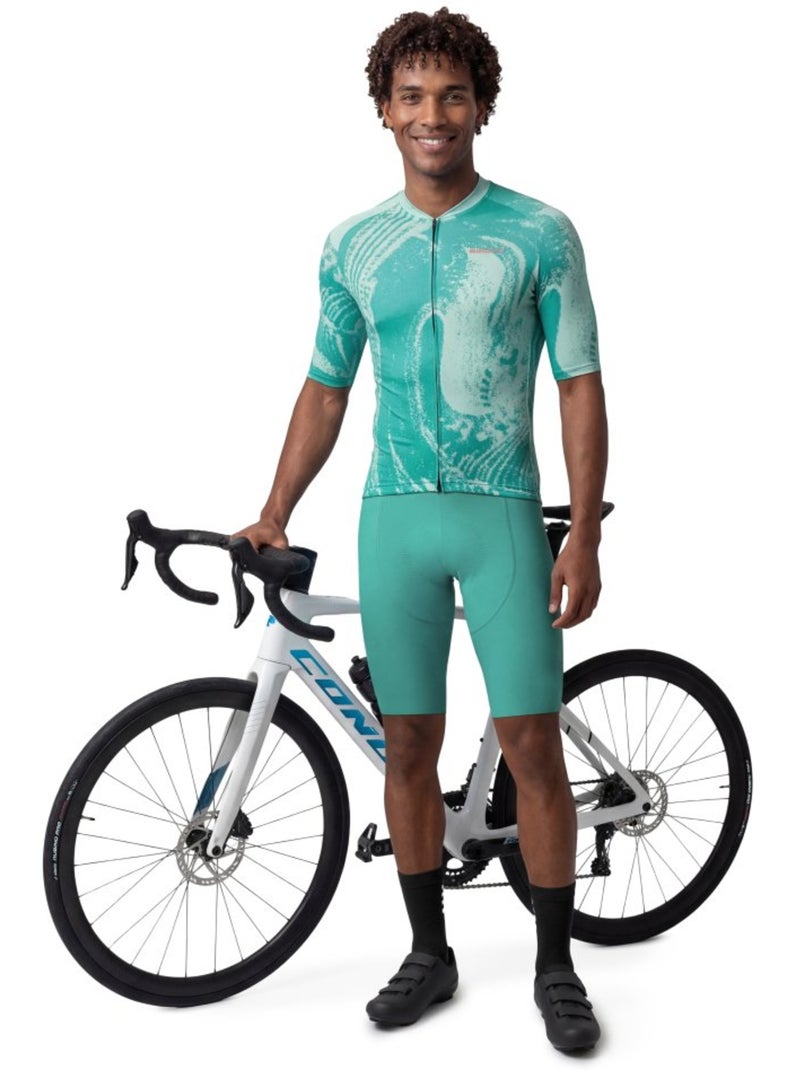 Maglia biodegradabile da uomo ciclismo uomo bio nrc Verde - Kiabi