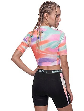 Maglia ciclismo cropped donna boombastic donna bbc m8-w boom crop