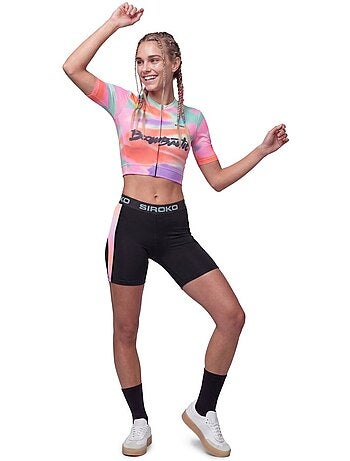 Maglia ciclismo cropped donna boombastic donna bbc m8-w boom crop