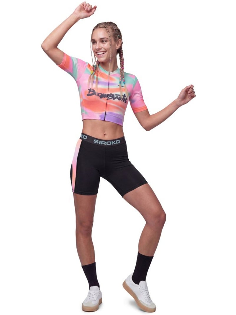 Maglia ciclismo cropped donna boombastic donna bbc m8-w boom crop Arancione - Kiabi