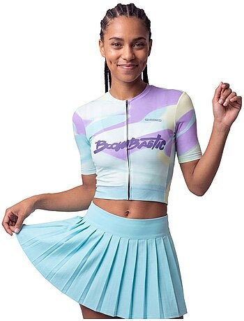 Maglia ciclismo cropped donna boombastic donna bbc m8-w boom crop