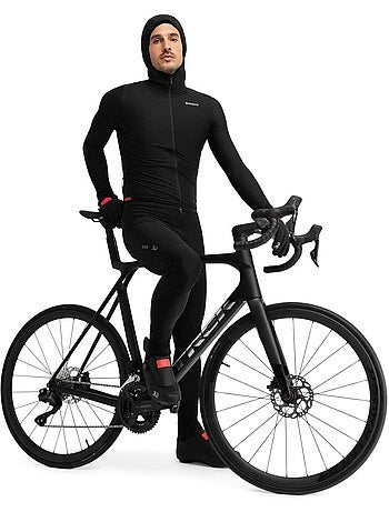 Maglia ciclismo termica con cappuccio uomo uomo dw valdres