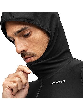 Maglia ciclismo termica con cappuccio uomo uomo dw valdres