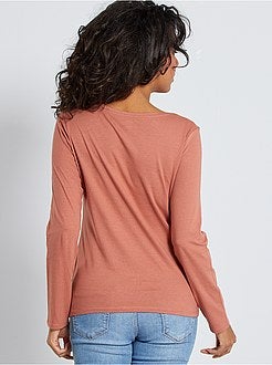 Maglia collo a V - Kiabi