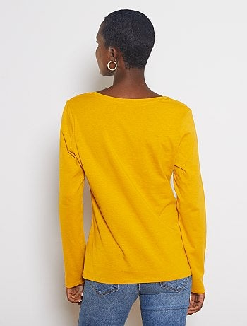 Maglia collo a V - Kiabi