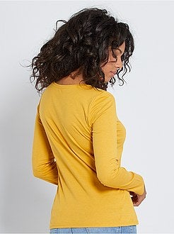 Maglia collo a V - Kiabi