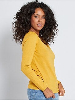 Maglia collo a V - Kiabi