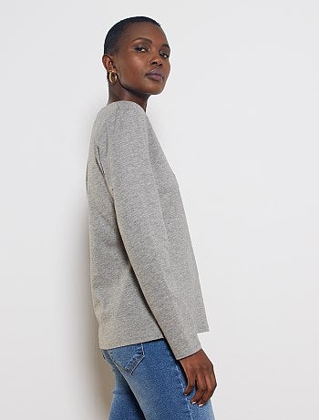 Maglia collo a V - Kiabi