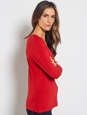 Maglia collo a V - Kiabi