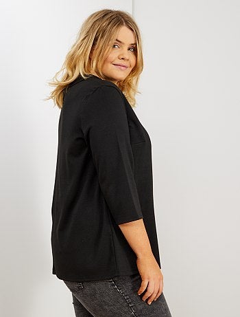 Maglia collo alla collegiale - Kiabi