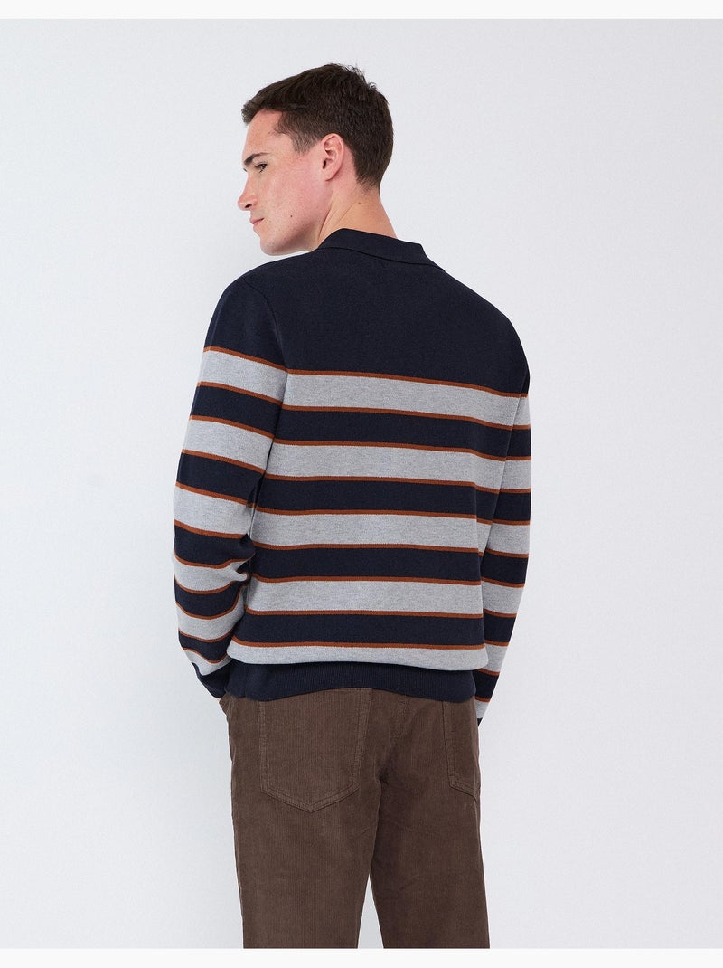 Maglia con colletto polo, mo fashion Blu - Kiabi