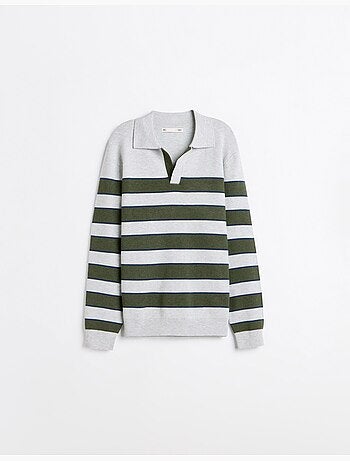 Maglia con colletto polo, mo fashion