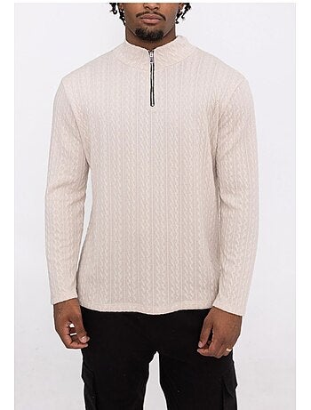 Maglia con collo a imbuto Kebello