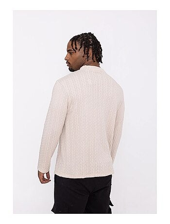 Maglia con collo a imbuto Kebello