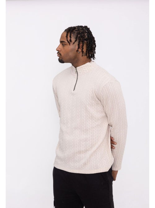 Maglia con collo a imbuto Kebello - Kiabi