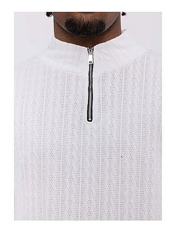 Maglia con collo a imbuto Kebello