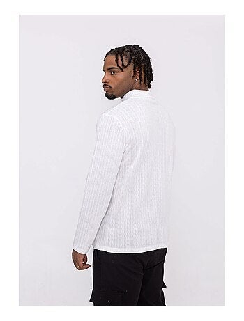 Maglia con collo a imbuto Kebello