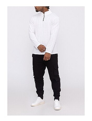 Maglia con collo a imbuto Kebello